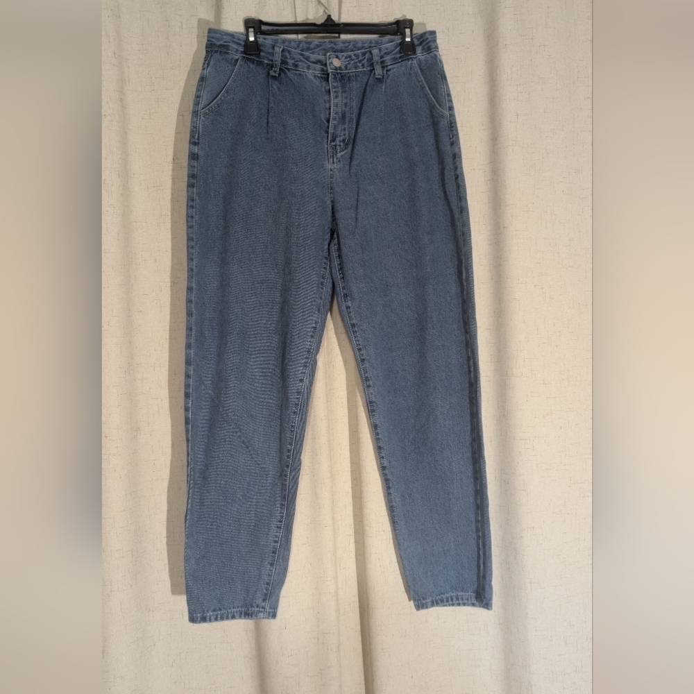 SHEIN Highrise Jeans Blue Women's Jeans